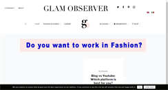 Desktop Screenshot of glamobserver.com